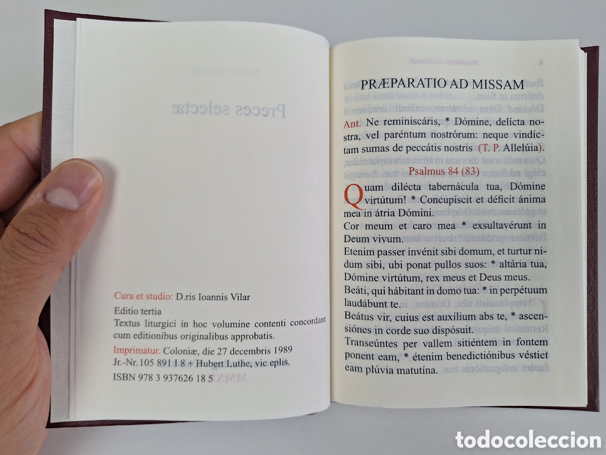 Libros de segunda mano: Preces selectae (latin), Adamas Verlag - Foto 6