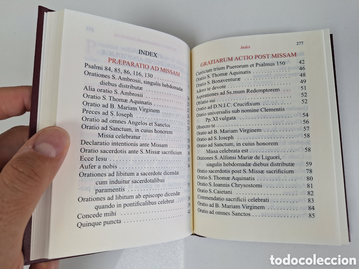 Libros de segunda mano: Preces selectae (latin), Adamas Verlag - Foto 8