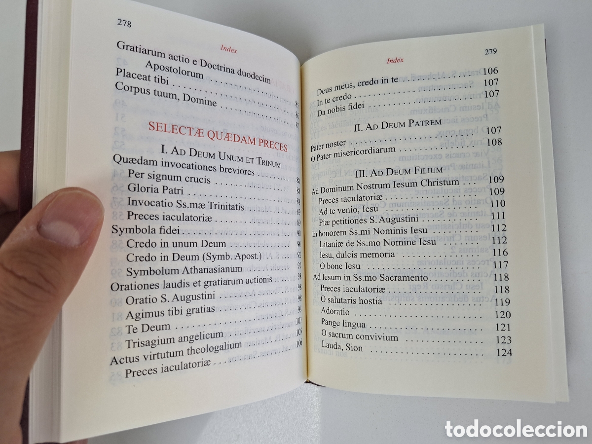 Libros de segunda mano: Preces selectae (latin), Adamas Verlag - Foto 9