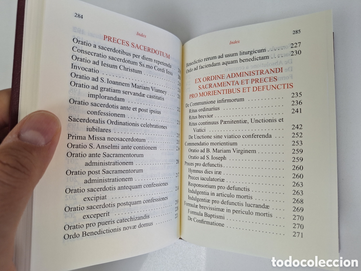 Libros de segunda mano: Preces selectae (latin), Adamas Verlag - Foto 12