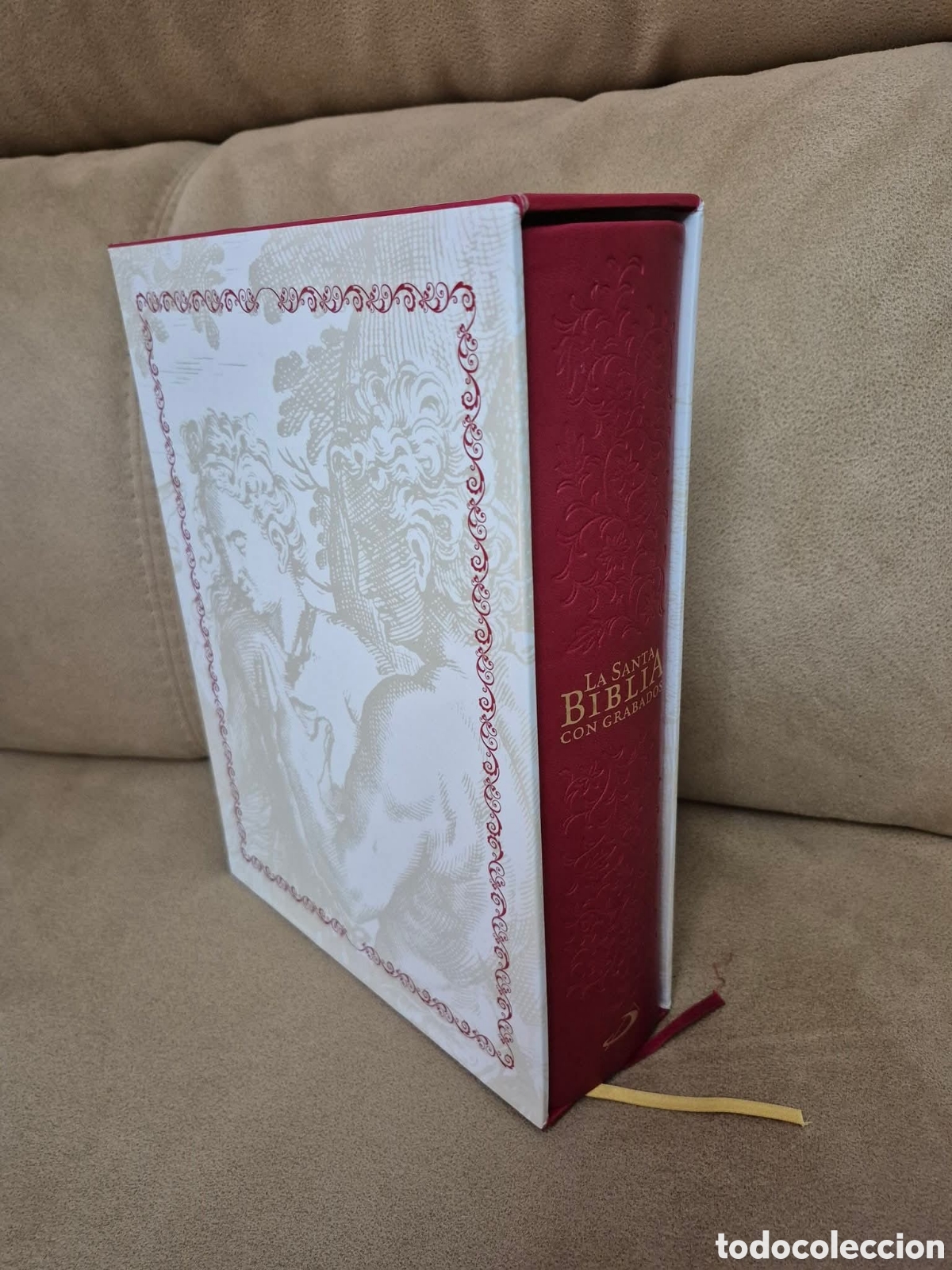 Libros de segunda mano: La Santa Biblia con Grabados. Edicion de lujo San Pablo con funda. Varios autores