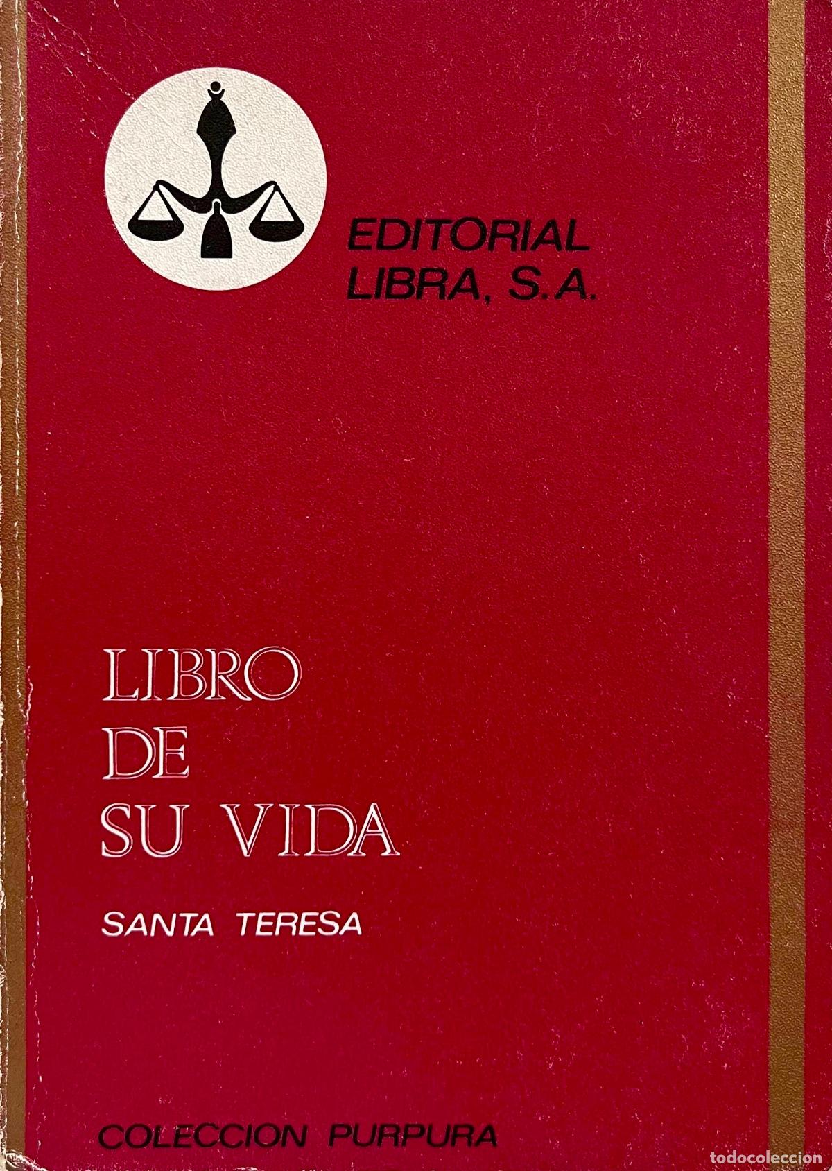 Livres d'occasion: SANTA TERESA. LIBRO DE SU VIDA. LIBRO 1970
