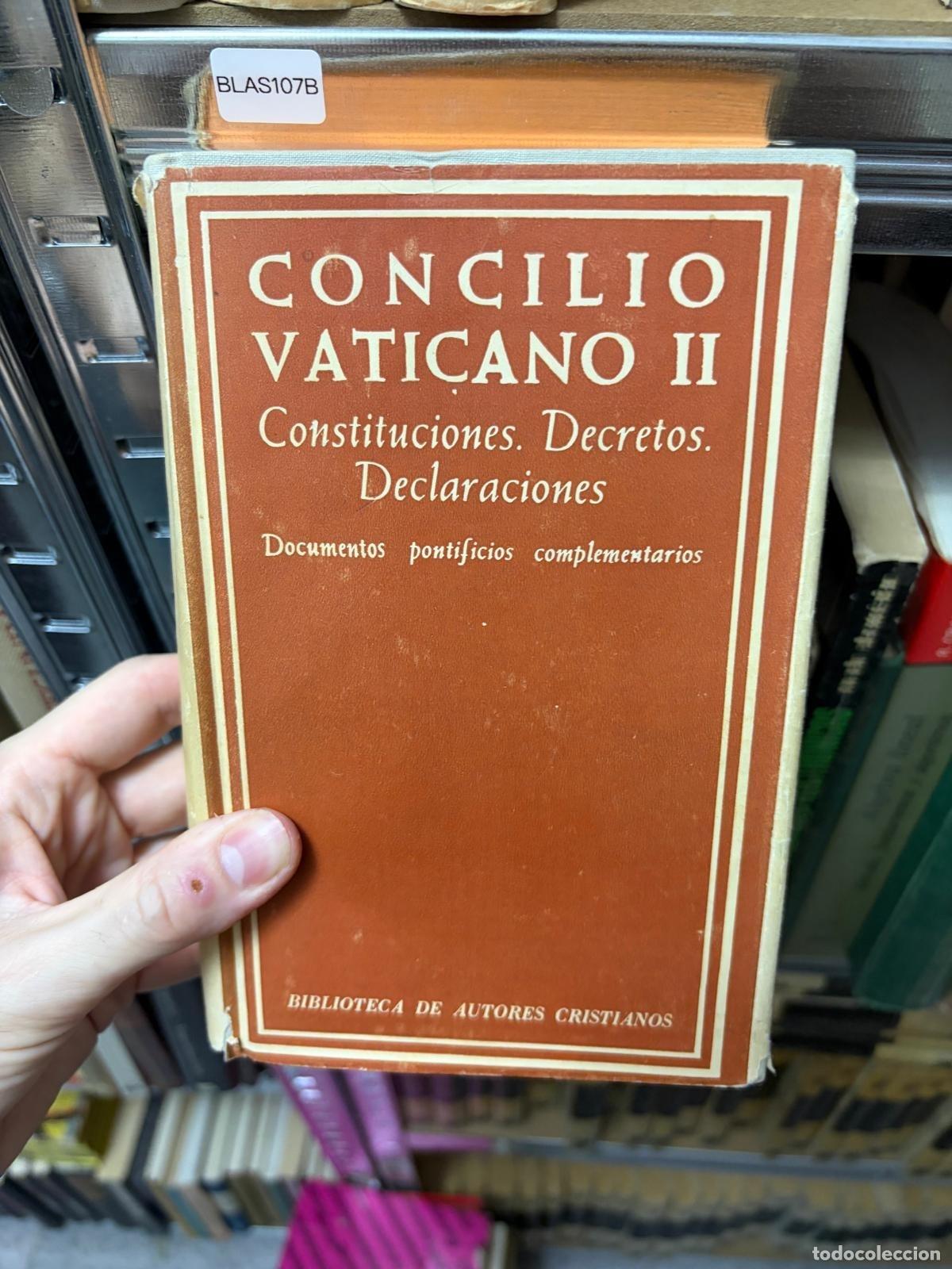 Livres d'occasion: BLAS107B Concilio Vaticano II. Legislaci&oacute;n posconciliar