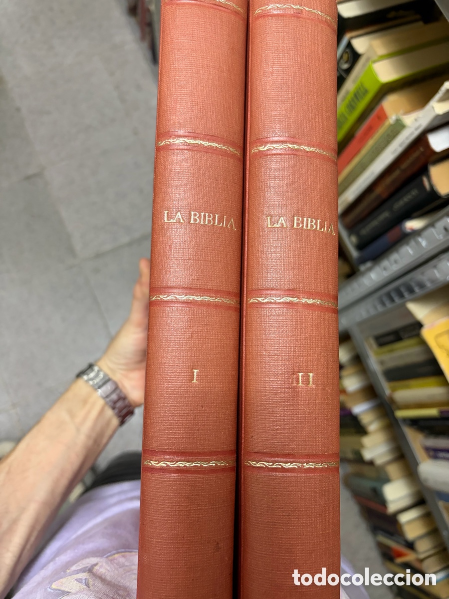 Libros de segunda mano: Blas107A la Biblia. Dos tomos. Muy ilustrada. Formato grande.