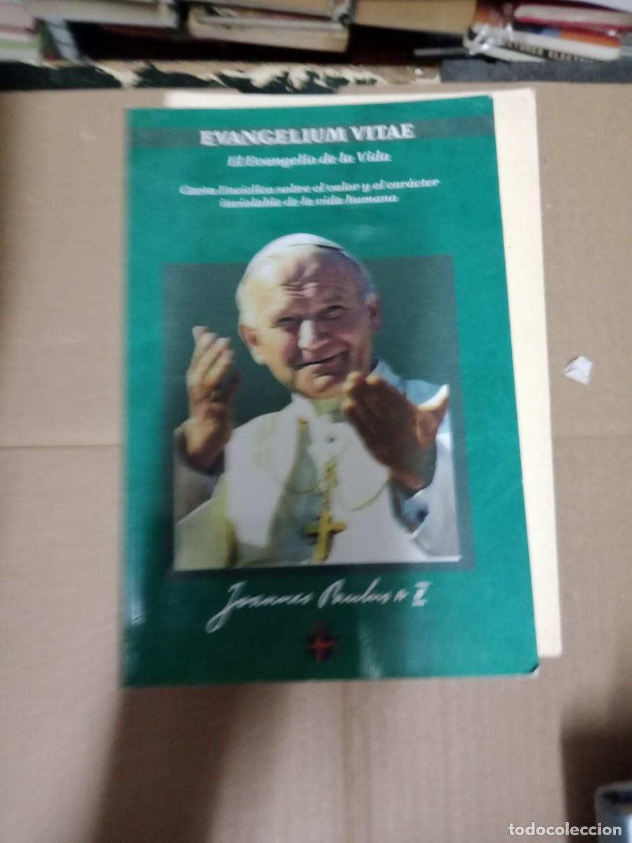 Libros de segunda mano: EVANGELIUM VITAE El evangelio de la vida JUAN PABLO II LIBRO TOP-03