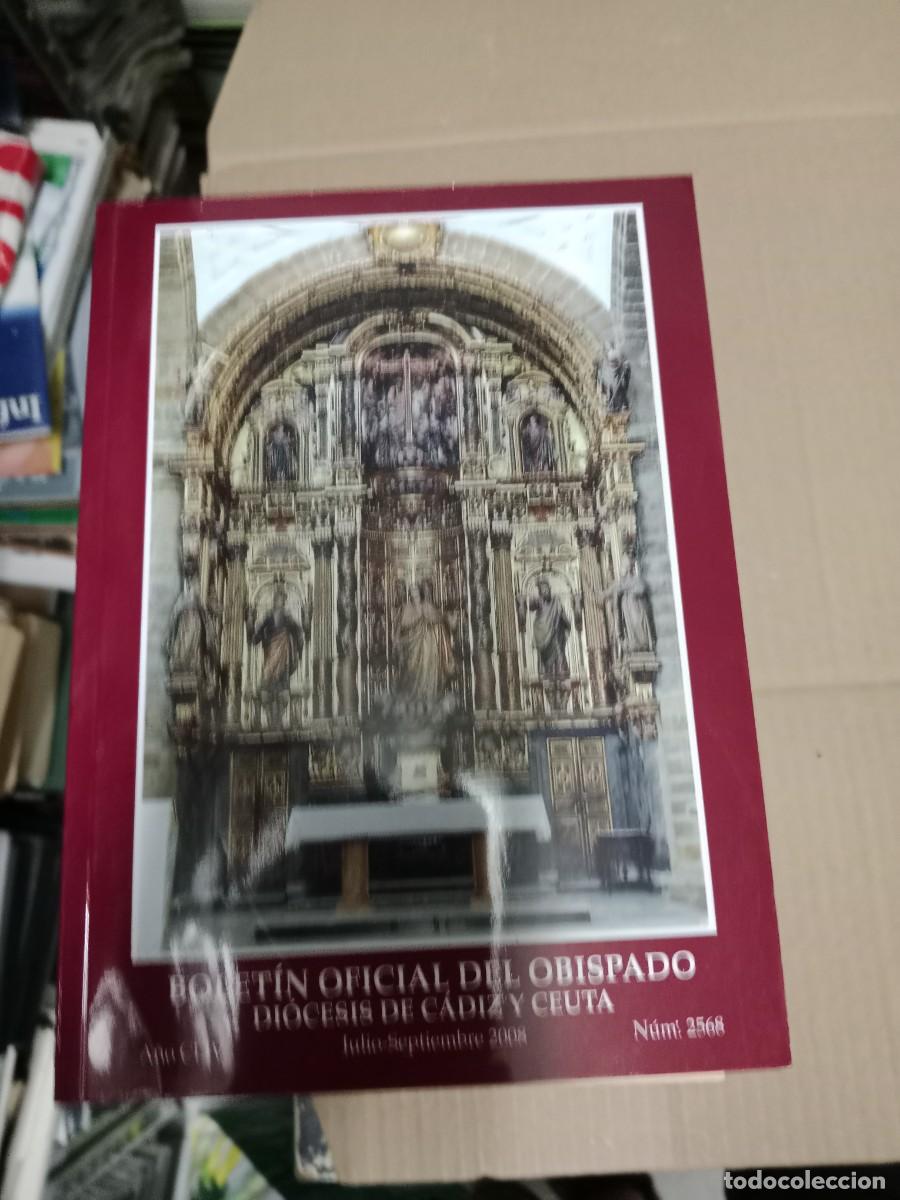 Gebrauchte B&uuml;cher: BOLETIN OFICIAL DEL OBISPADO CADIZ Y CEUTA EL DE FOTO LIBRO TOP-03