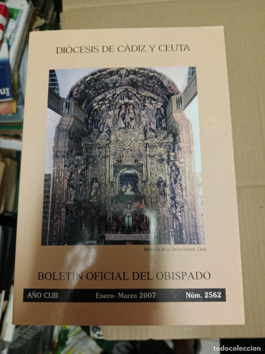 Gebrauchte B&uuml;cher: BOLETIN OFICIAL DEL OBISPADO CADIZ Y CEUTA EL DE FOTO LIBRO TOP-03