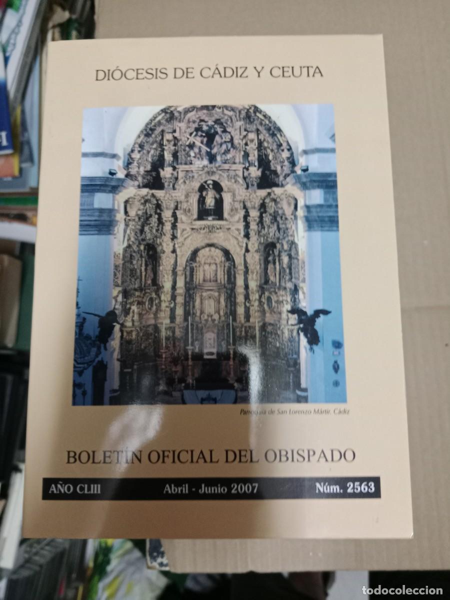 Gebrauchte B&uuml;cher: BOLETIN OFICIAL DEL OBISPADO CADIZ Y CEUTA EL DE FOTO LIBRO TOP-03