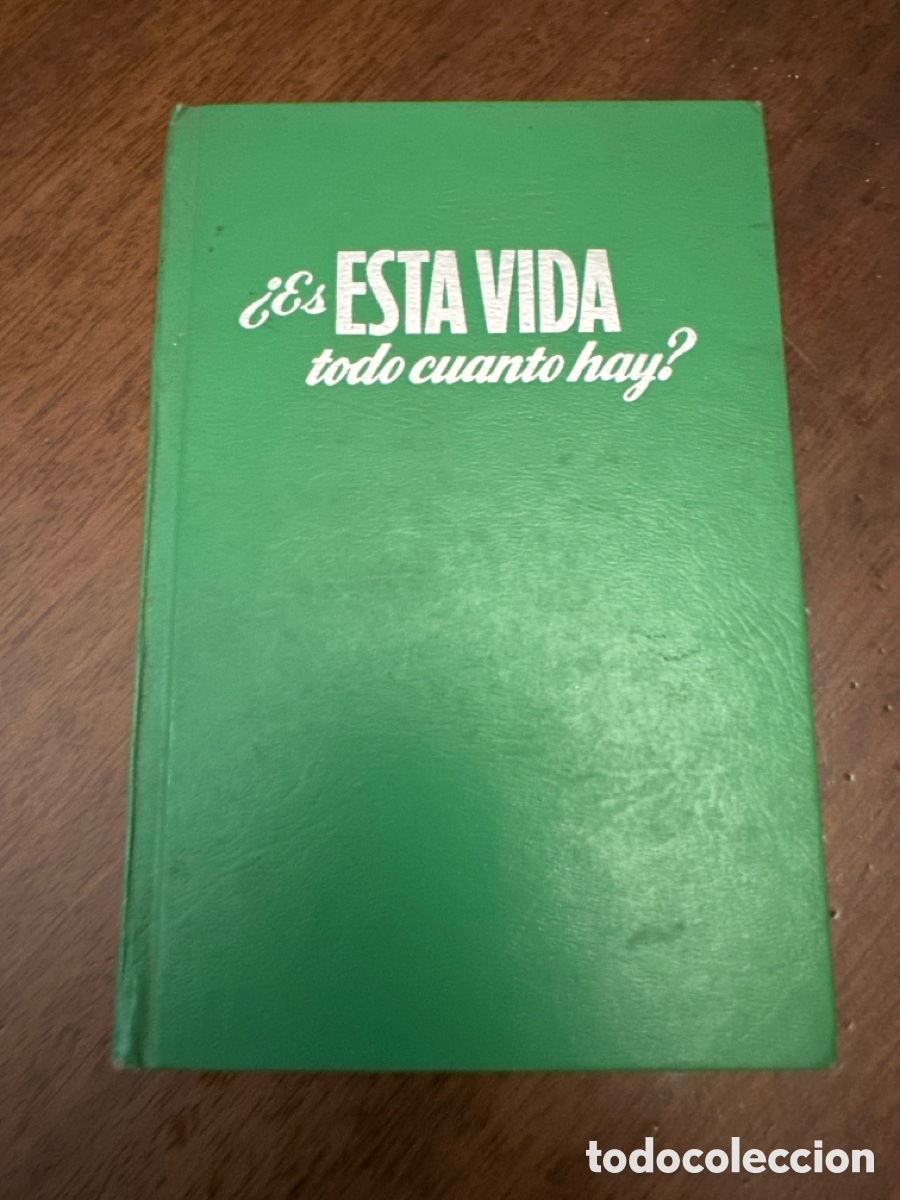 Libros de segunda mano: &iquest;ES ESTA VIDA TODO CUANTO HAY? A&Ntilde;O 1974