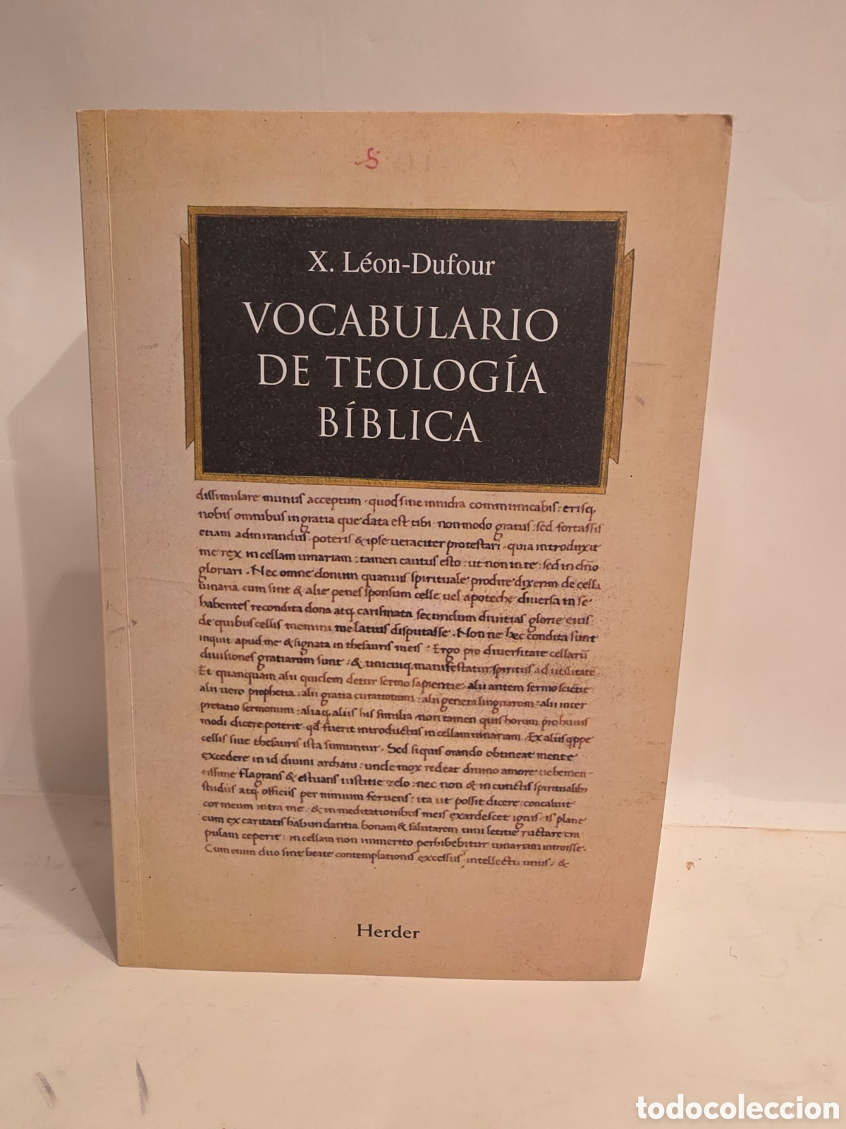Gebrauchte B&uuml;cher: VOCABULARIO DE TEOLOGIA B&Iacute;BLICA. X. LEON DUFOUR. HERDER 2018.