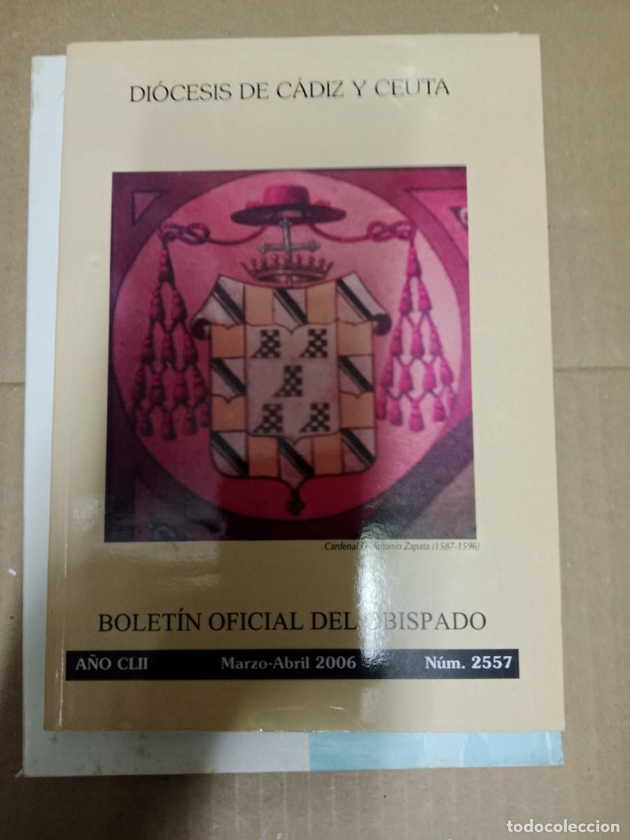 Gebrauchte B&uuml;cher: BOLETIN OFICIAL DEL OBISPADO CADIZ CEUTA LIBRO TOP-15