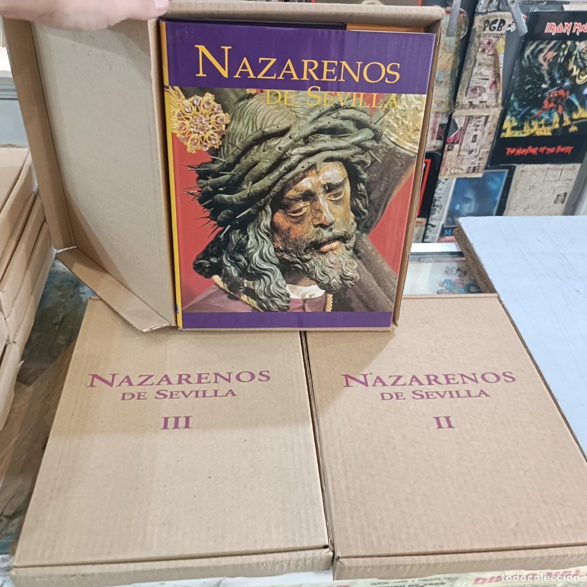 Second hand books: Nazarenos de Sevilla - 3 Tomos, Colecci&oacute;n Completa - Edit. Ediciones Tartesos - ABC