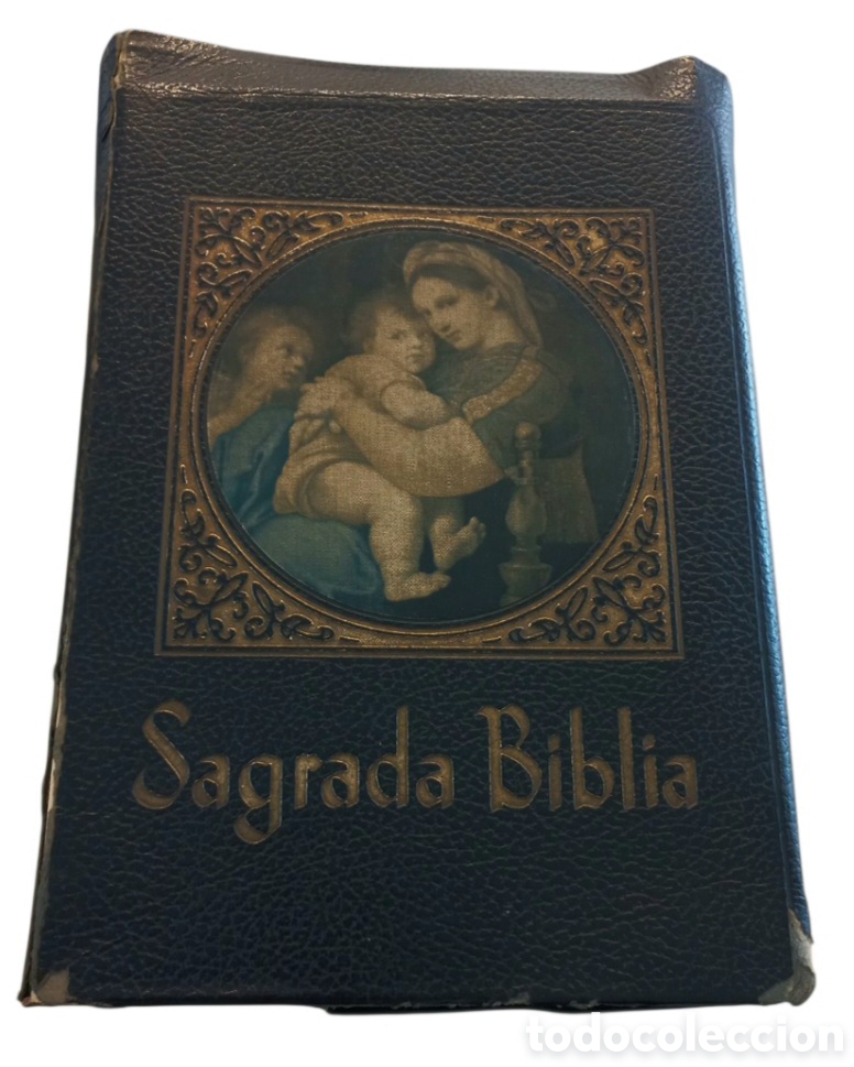 Libros de segunda mano: SAGRADA B&Iacute;BLIA EDICI&Oacute;N FAMILIAR CAT&Oacute;LICA, POR MONS. DR JUAN STRAUBINGER, 1958, PUBLICACI&Oacute;N DE 1962