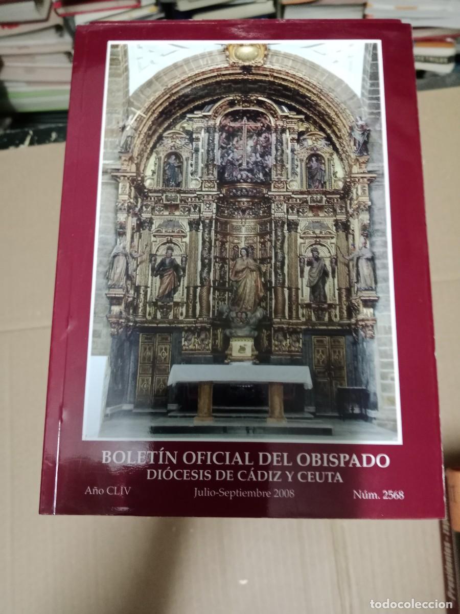 Gebrauchte B&uuml;cher: BOLETIN OFICIAL DEL OBISPADO CADIZ Y CEUTA EL DE FOTO LIBRO TOP-08