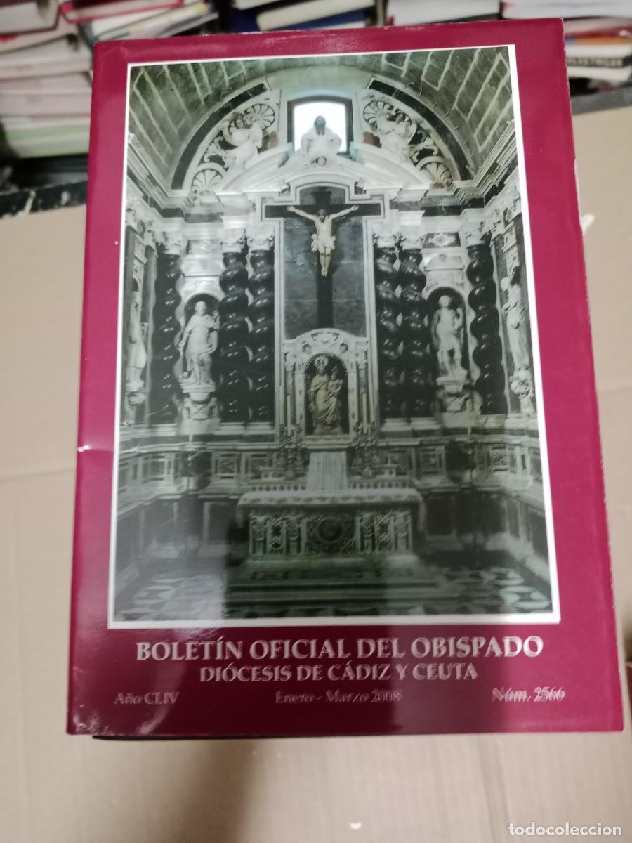 Gebrauchte B&uuml;cher: BOLETIN OFICIAL DEL OBISPADO CADIZ Y CEUTA EL DE FOTO LIBRO TOP-08