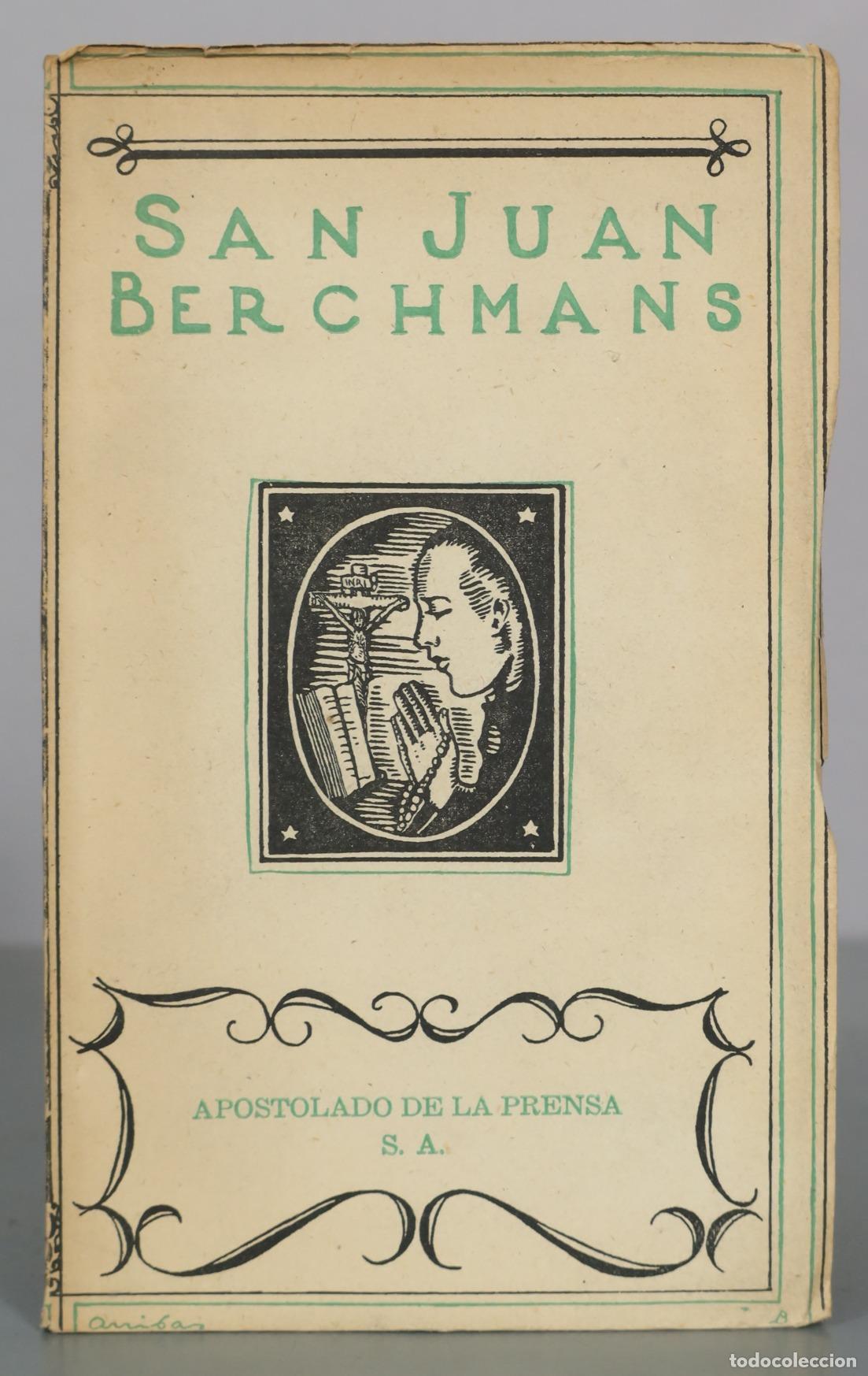 Libri di seconda mano: San Juan Berchmans - Apostolado de la Prensa S. A.