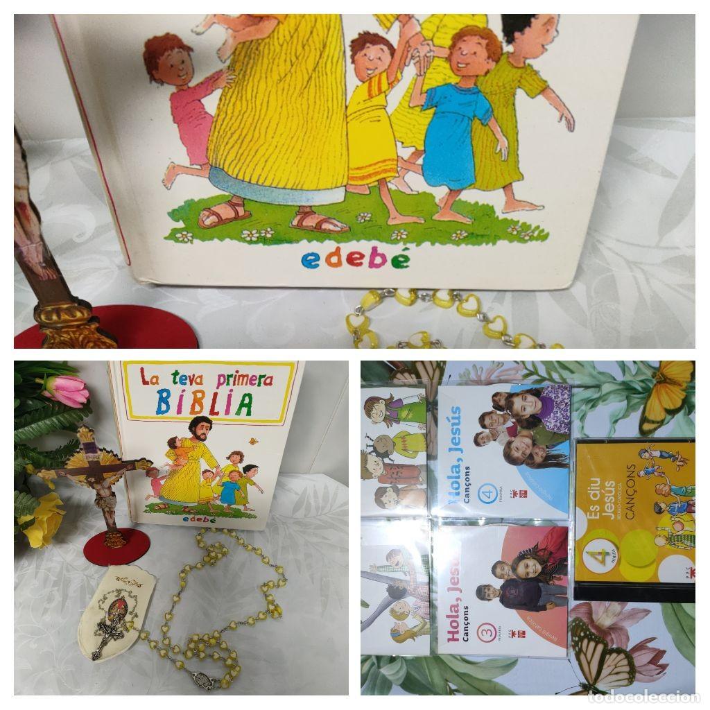 Livres d'occasion: BIBLIA CAT&Oacute;LICA y 5 DVD CANCIONES EN CATAL&Aacute;N. REGALO CRUZ Y ROSARIO. M&Aacute;S OTROS REGALOS GRATIS