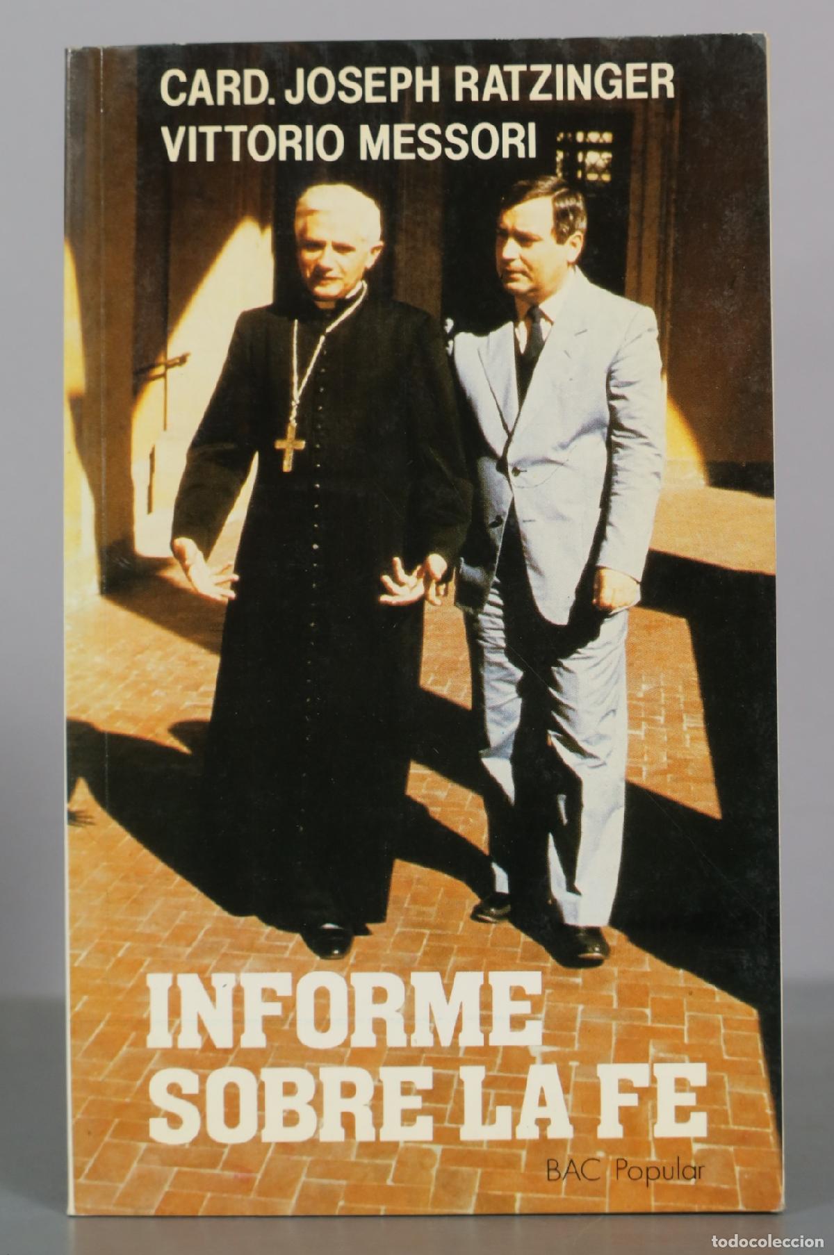 Libri di seconda mano: Informe sobre la fe - Card. Joseph Ratzinger, Vittorio Messori - BAC Popular