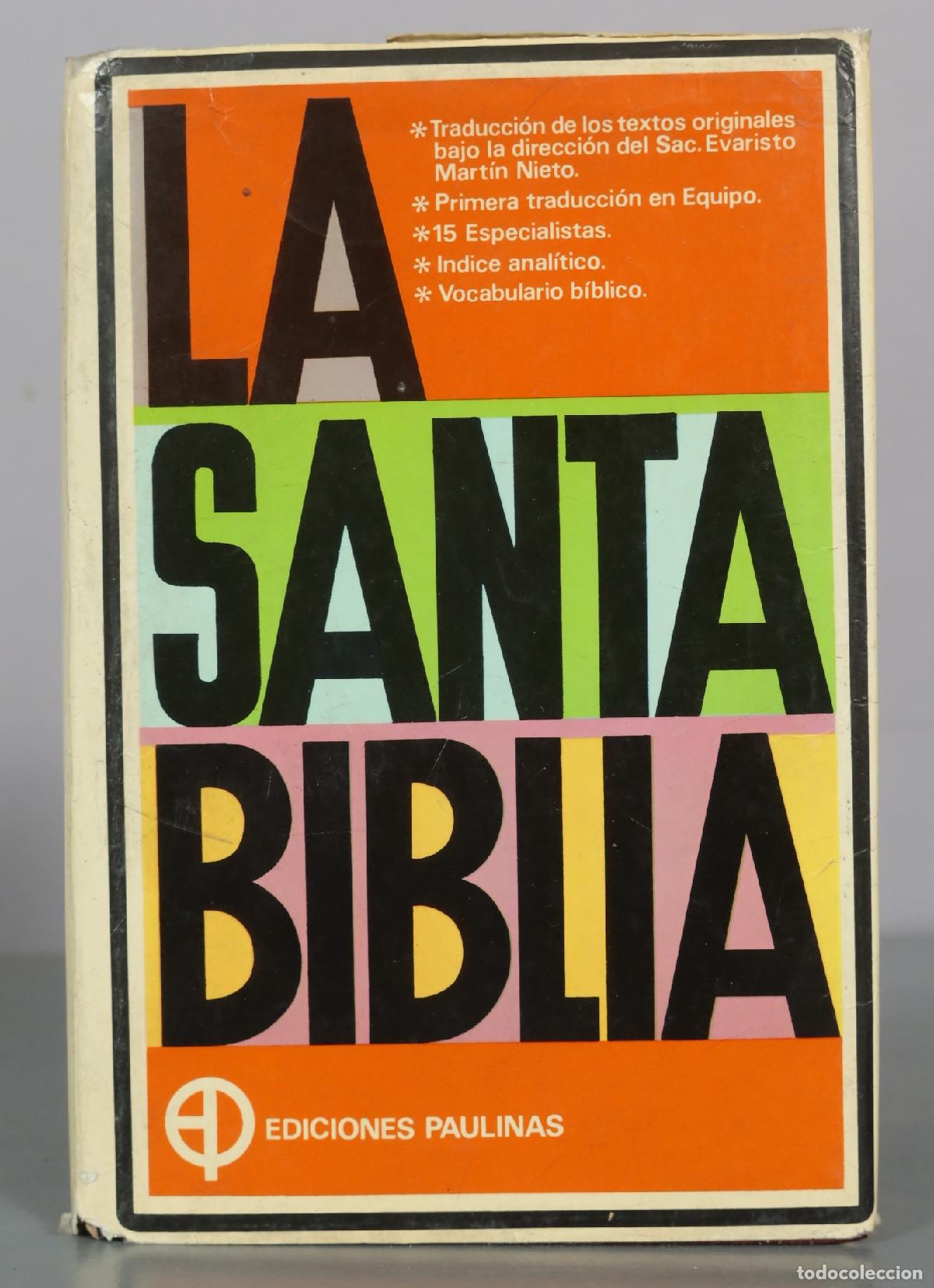 Libri di seconda mano: La Santa Biblia - Ediciones Paulinas