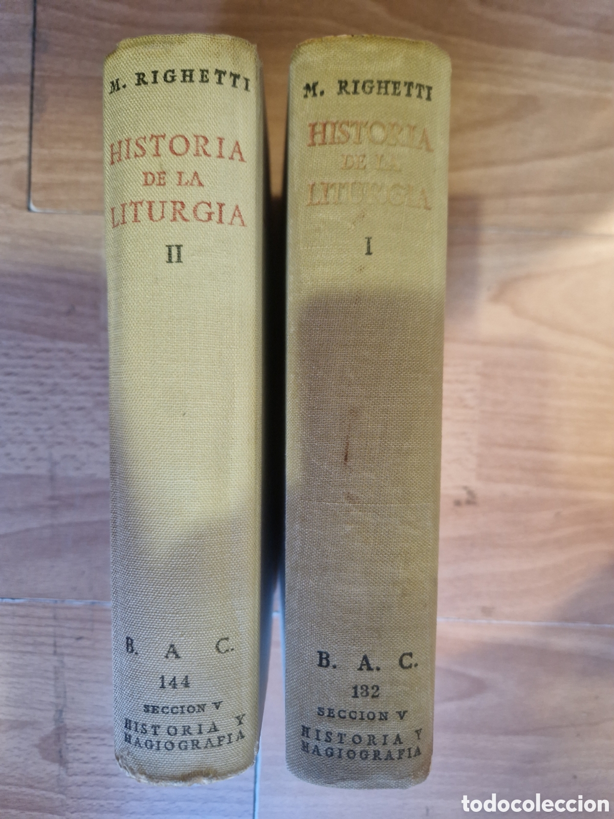 Libri di seconda mano: RIGHETTI, Mario. Historia de la liturgia: [2 tomos]