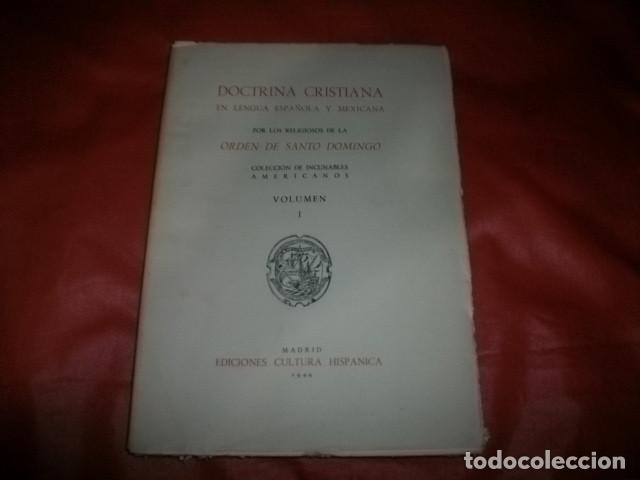 Gebrauchte B&uuml;cher: DOCTRINA CRISTIANA EN LA LENGUA ESPA&Ntilde;OLA Y MEXICANA POR LOS RELIGIOSOS DE LA ORDEN DE SANTO DOMINGO.