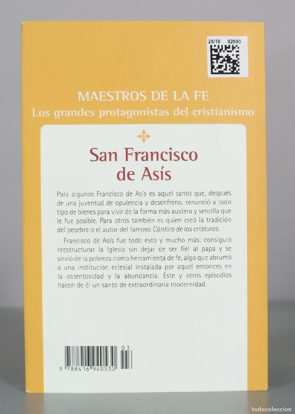 Libros de segunda mano: San Francisco de As&iacute;s - Maestros de la Fe - Foto 2