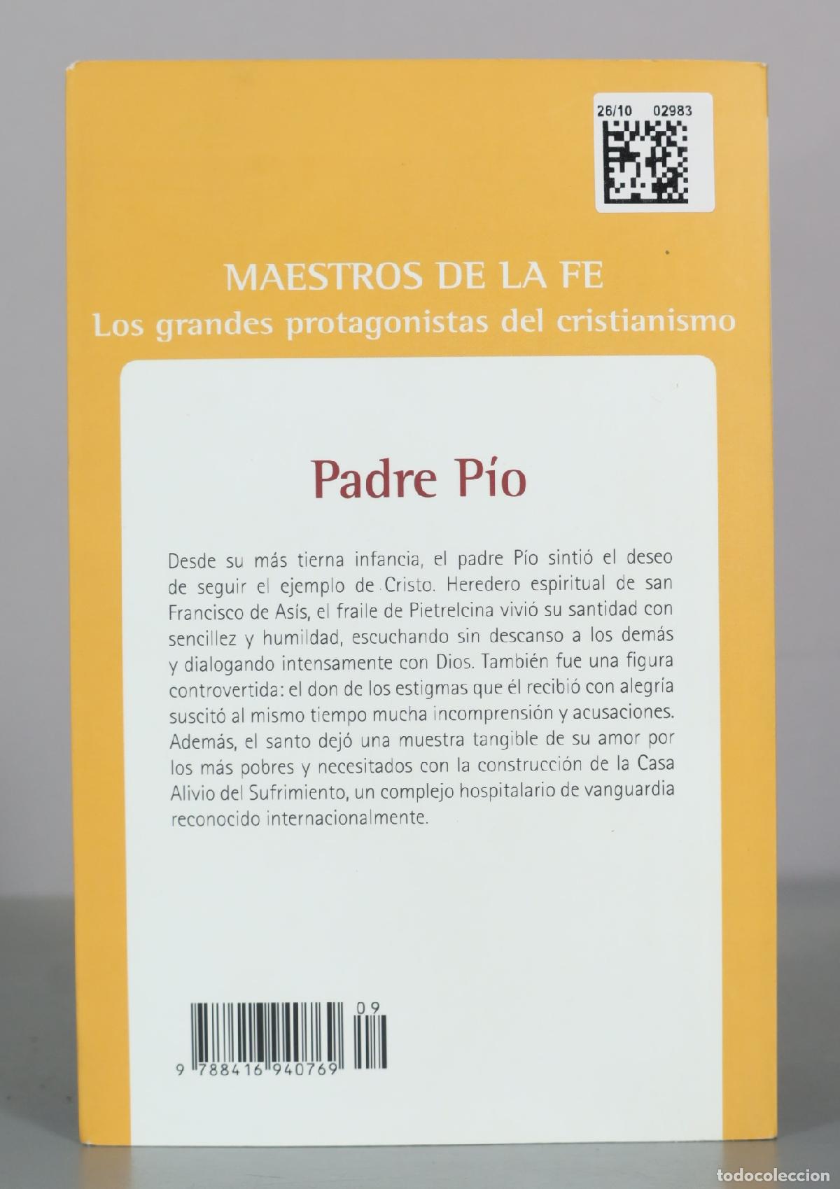 Libros de segunda mano: Padre Pio - Maestros de la fe - Foto 2
