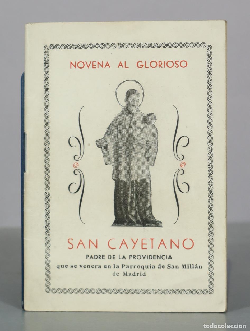 Second hand books: Novena al Glorioso San Cayetano - Padre de la Providencia