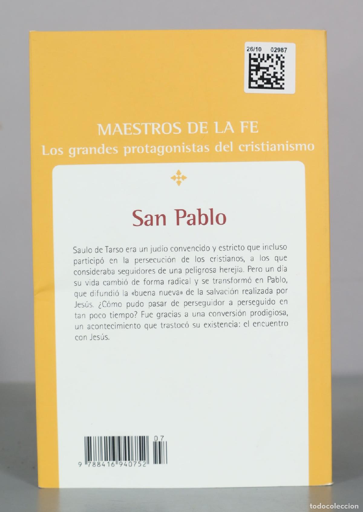 Libros de segunda mano: San Pablo - Maestros de la Fe - Foto 2