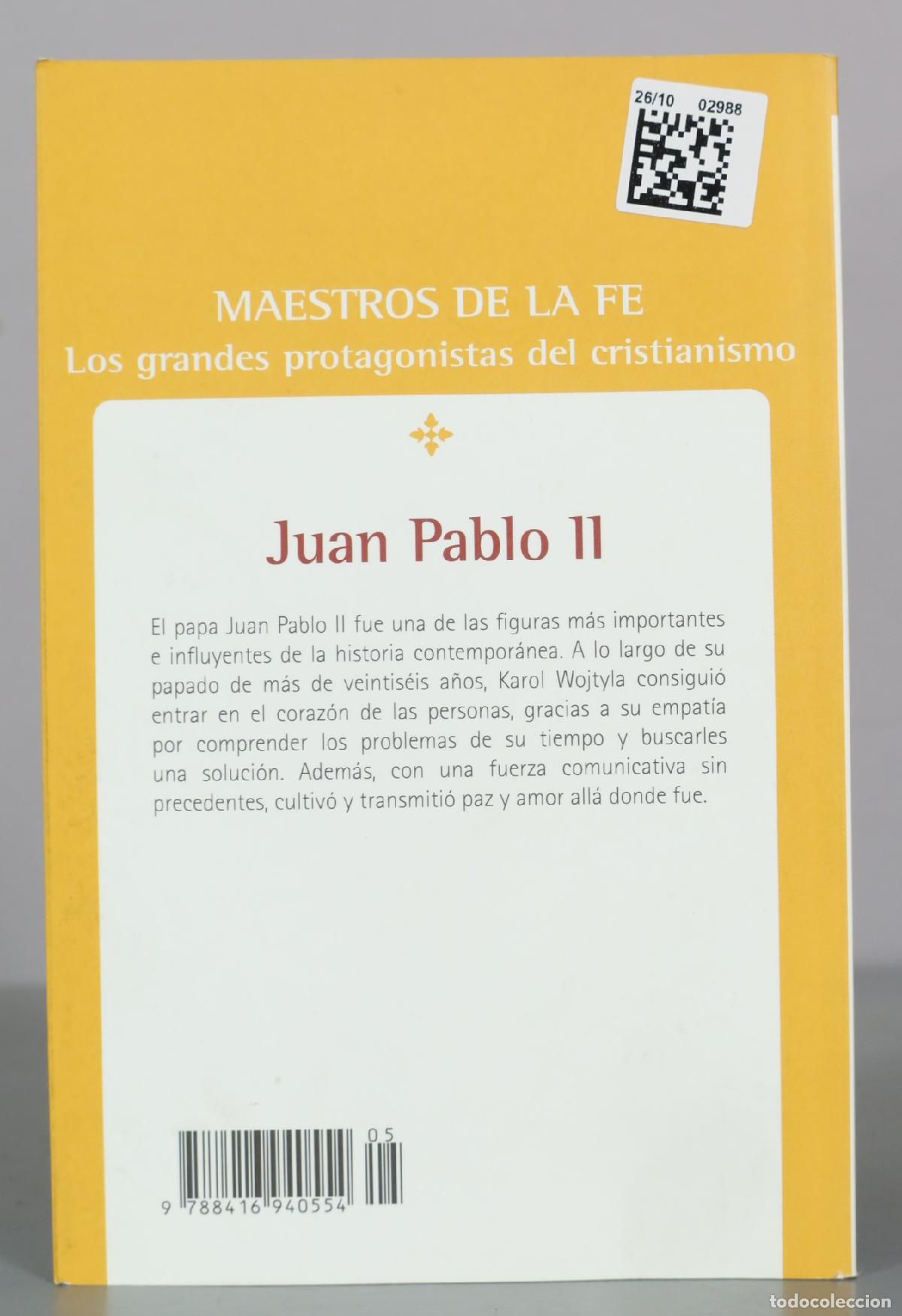 Libros de segunda mano: Juan Pablo II - Maestros de la fe - Foto 2