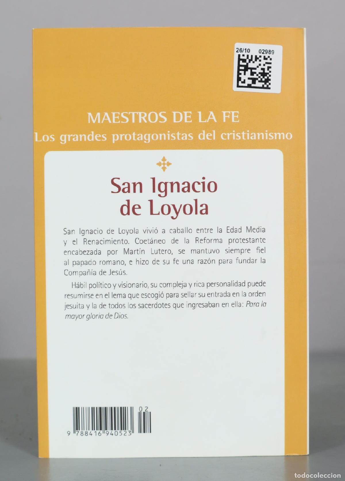 Libros de segunda mano: San Ignacio de Loyola - Maestros de la Fe - Foto 2
