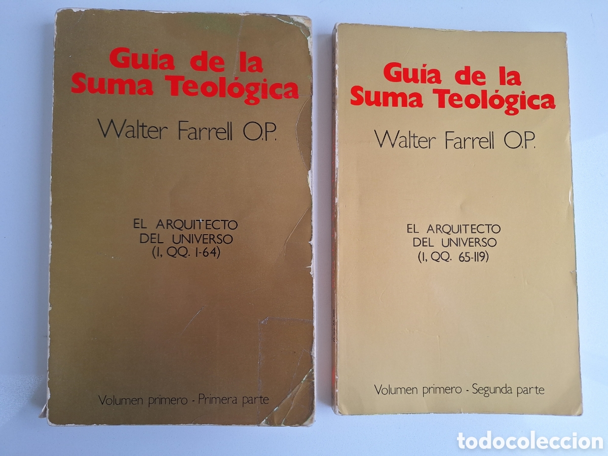 Gebrauchte B&uuml;cher: W. FARRELL OP, Guia de la Suma Teologica, 2 vols