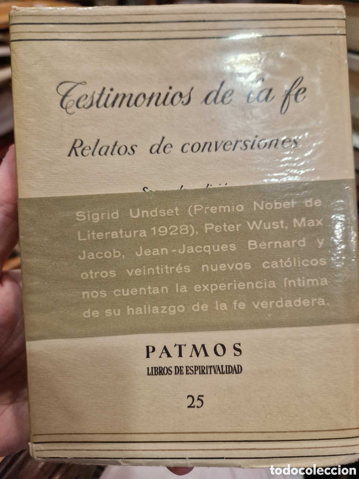 Second hand books: TESTIMONIOS de la Fe: Relatos de conversiones