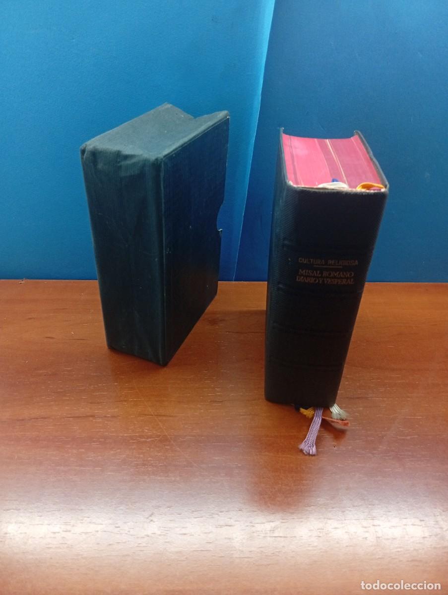 Livros em segunda m&atilde;o: Misal romano diario y vesperal. PARA USO DE LOS FIELES