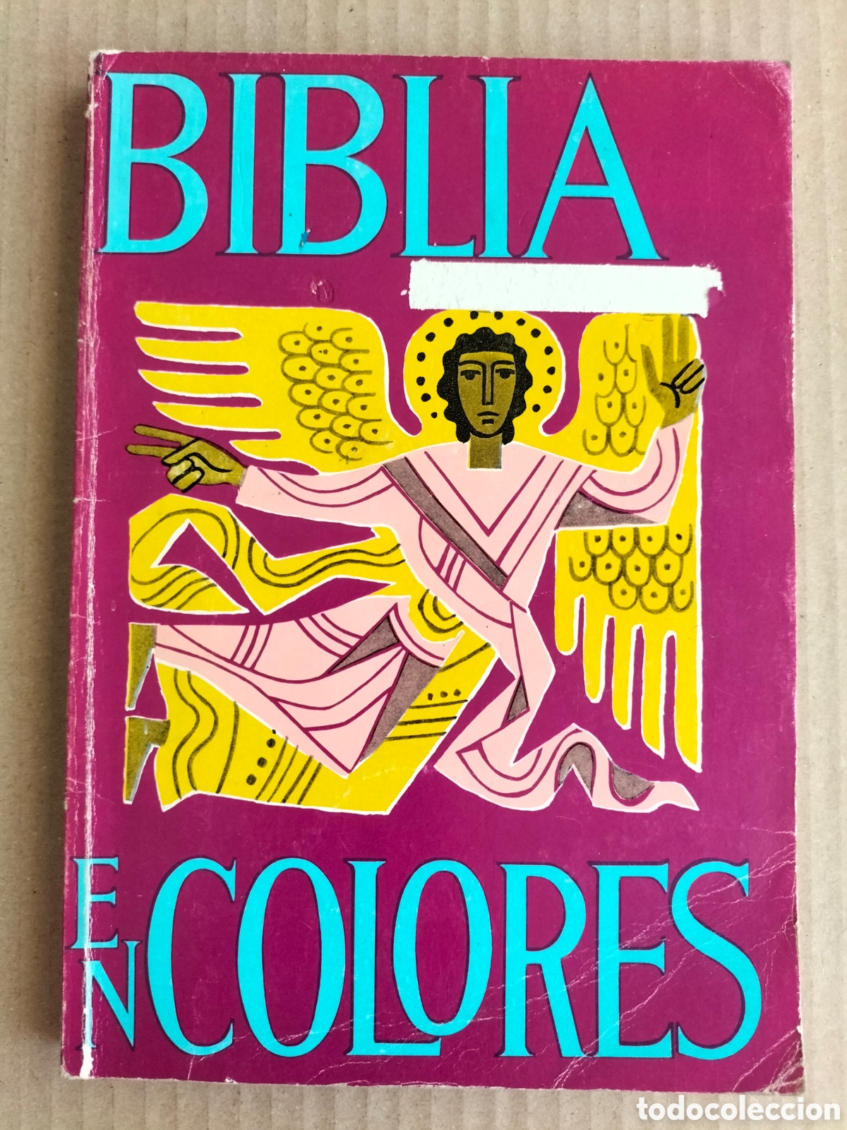 Libros de segunda mano: Biblia en colores. Ilustraciones de Johannes Gr&uuml;ger. Editorial Herder, 1977. Libro