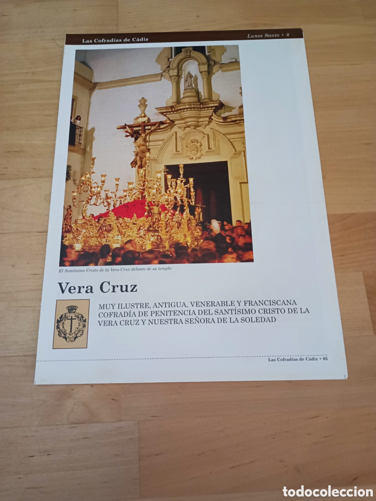 Livres d'occasion: LAS COFRAD&Iacute;AS DE C&Aacute;DIZ - FASC&Iacute;CULO 8 VERA CRUZ - 1999