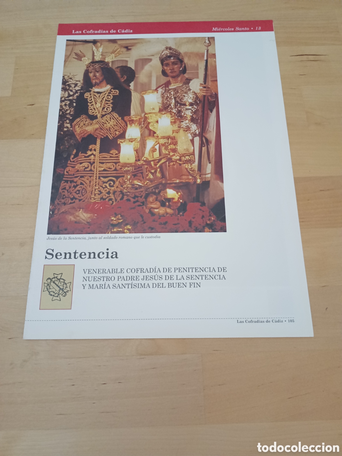 Second hand books: LAS COFRAD&Iacute;AS DE C&Aacute;DIZ - FASCICULO 13 SENTENCIA - 1999