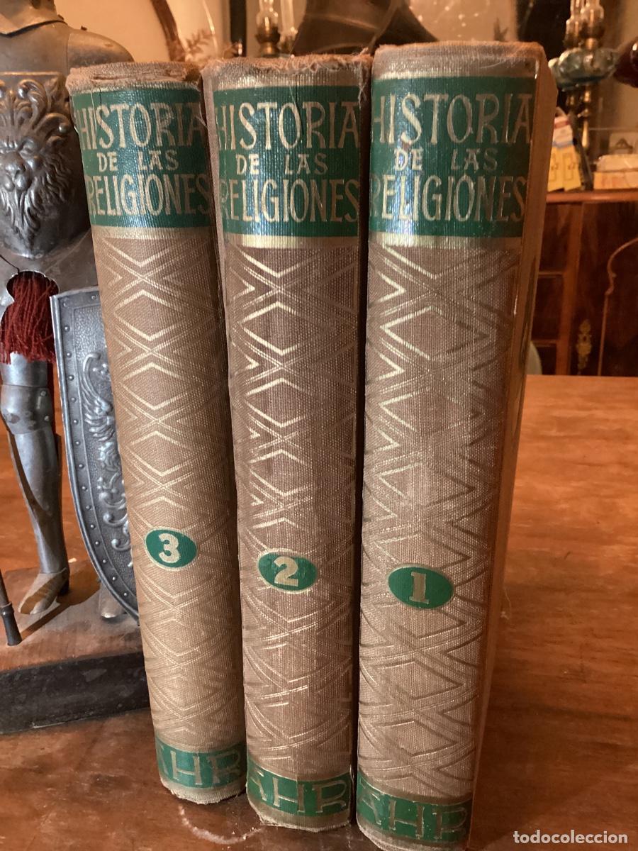 Libros de segunda mano: HISTORIA DE LAS RELIGIONES (3 TOMOS) E.O. JAMES. ED. AHR, 1955, 1&ordf; EDICI&Oacute;N