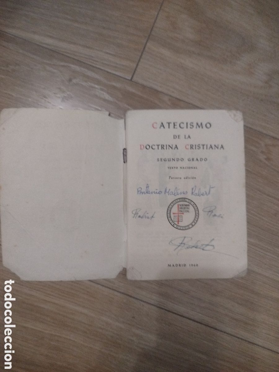 Libros de segunda mano: librito Catecismo Segundo grado comunion - Foto 3