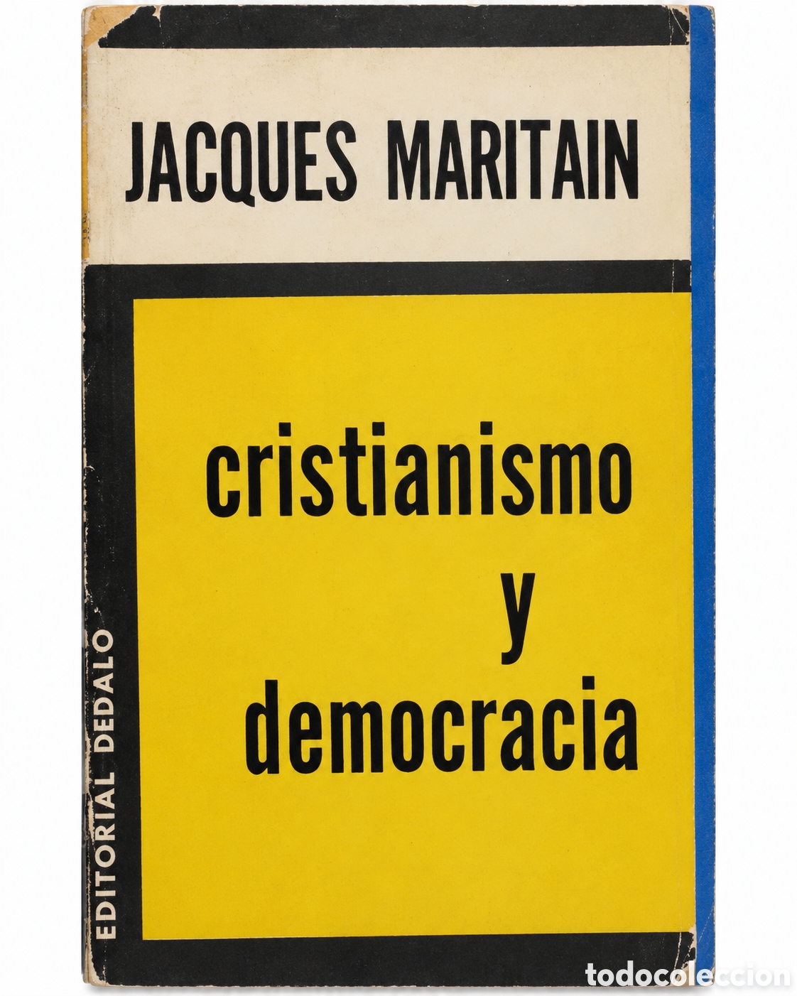 Libros de segunda mano: Jacques Maritain &ndash; Cristianismo y democracia &ndash; 1961 - LML