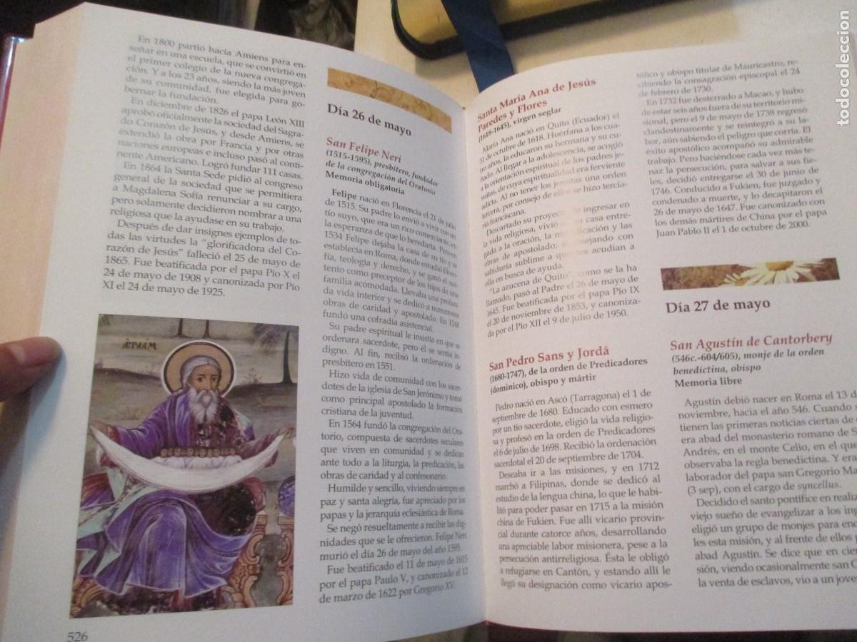 Libros de segunda mano: El libro de los Santos W42617 - Foto 2