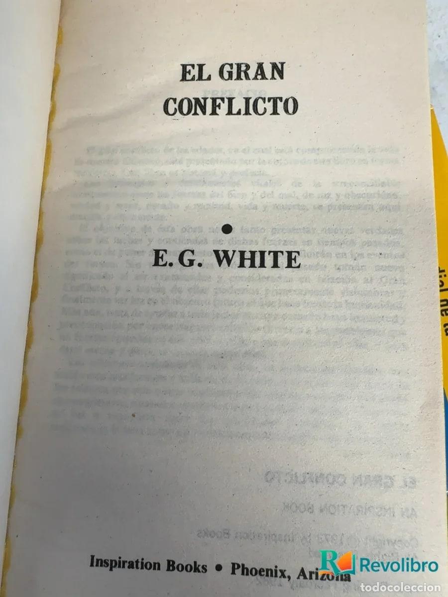 Libros de segunda mano: El gran conflicto - Ellen G. White - Foto 3