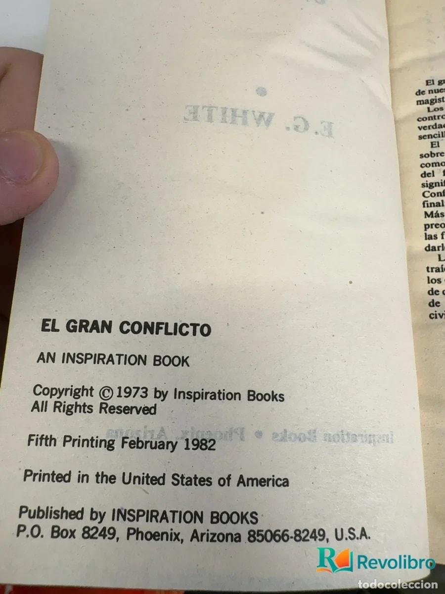 Libros de segunda mano: El gran conflicto - Ellen G. White - Foto 4