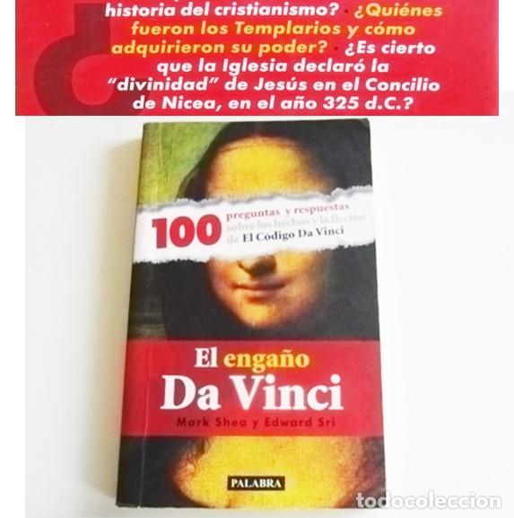 Libros de segunda mano: EL ENGA&Ntilde;O DA VINCI LIBRO 100 PREGUNTAS Y RESPUESTAS SOBR HECHOS FICCI&Oacute;N DE C&Oacute;DIGO RELIGI&Oacute;N CRISTIANA