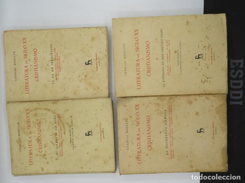 Libros de segunda mano: Literatura del siglo XX y Cristianismo III: La esperanza humana - Charles Moeller - 1957