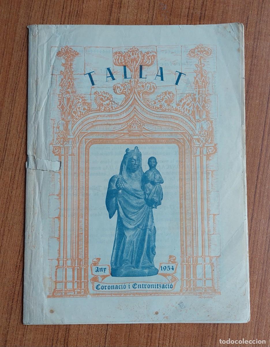 Libros de segunda mano: TALLAT ROCALLAURA URGELL 1954 CORONACIO I ENTRONITZACIO MARE DE DEU