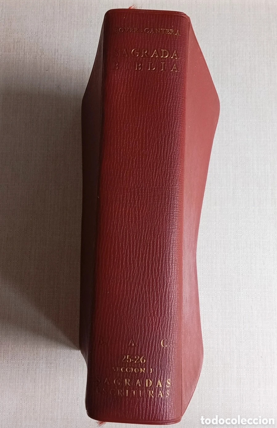 Libros de segunda mano: Sagrada biblia Bover Cantera 1961