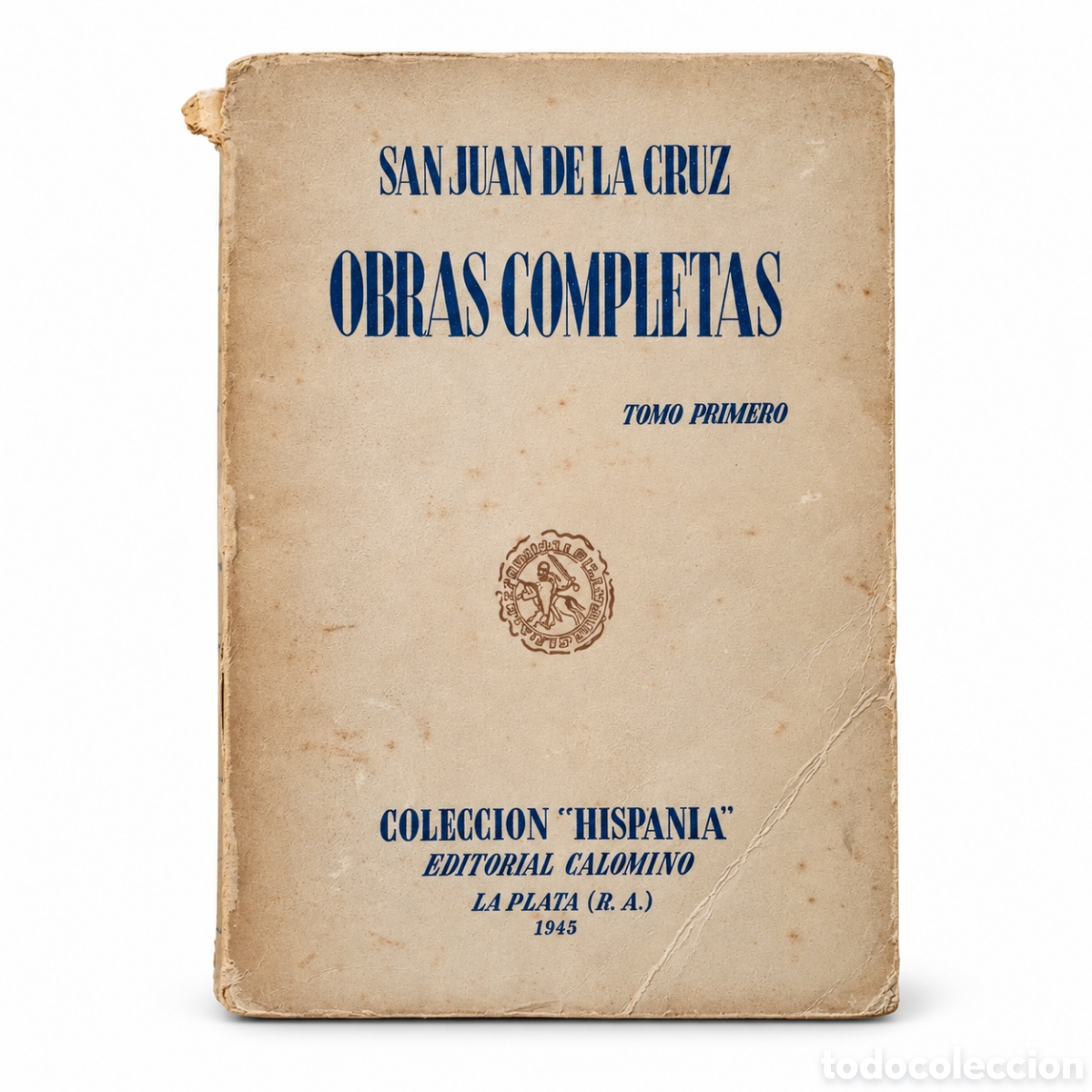 Libros de segunda mano: San Juan de la Cruz &mdash; Obras completas. Tomo primero. LML