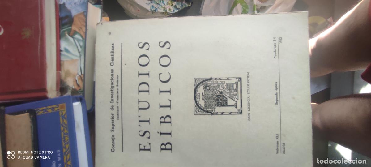 Libros de segunda mano: ESTUDIOS BIBLICOS. Cuaderno 3-4