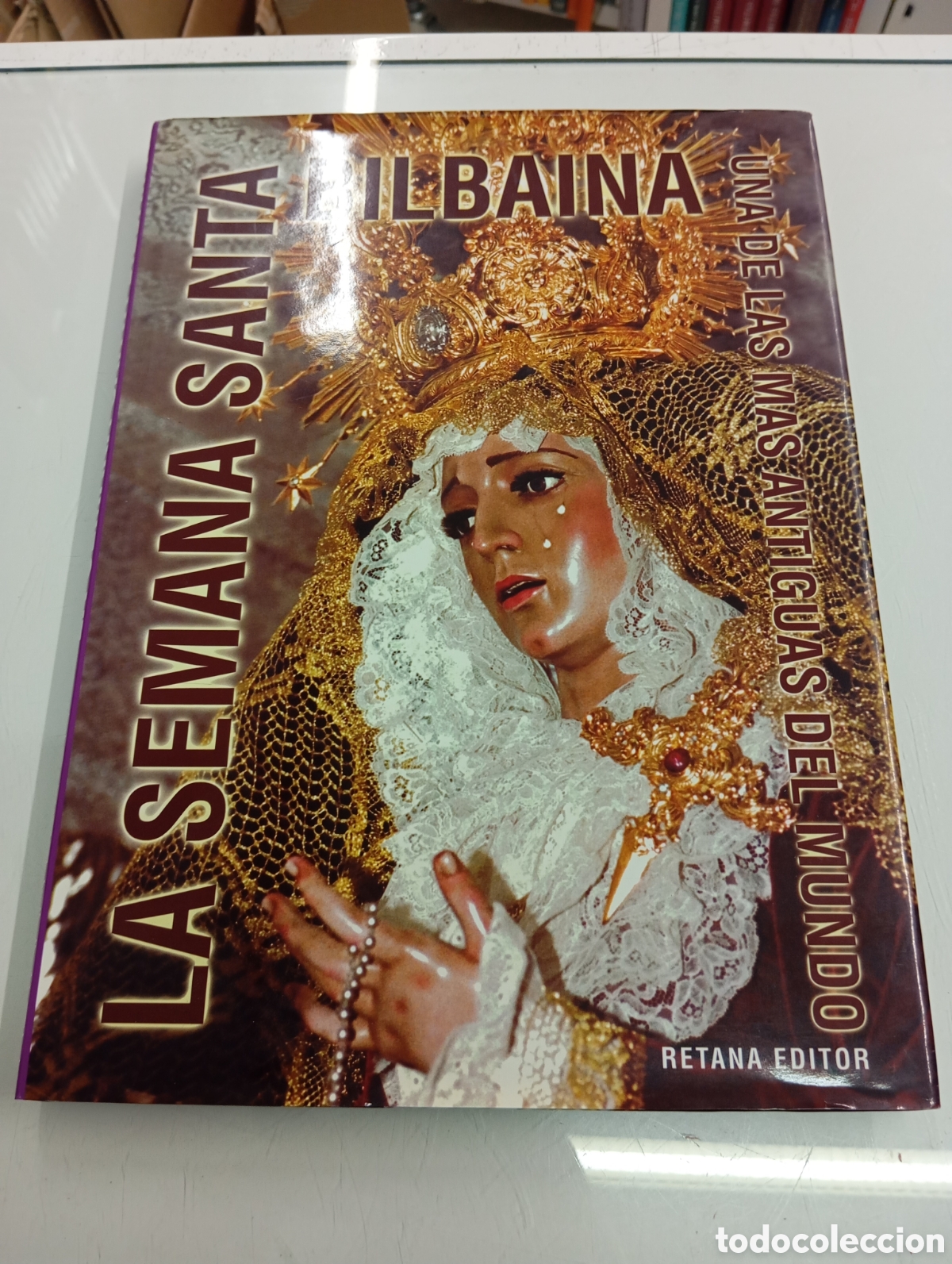 Libros de segunda mano: LA SEMANA SANTA BILBAINA Una de las mas antiguas del mundo Gran Enciclopedia Vasca 2002 Bilbao Vasco